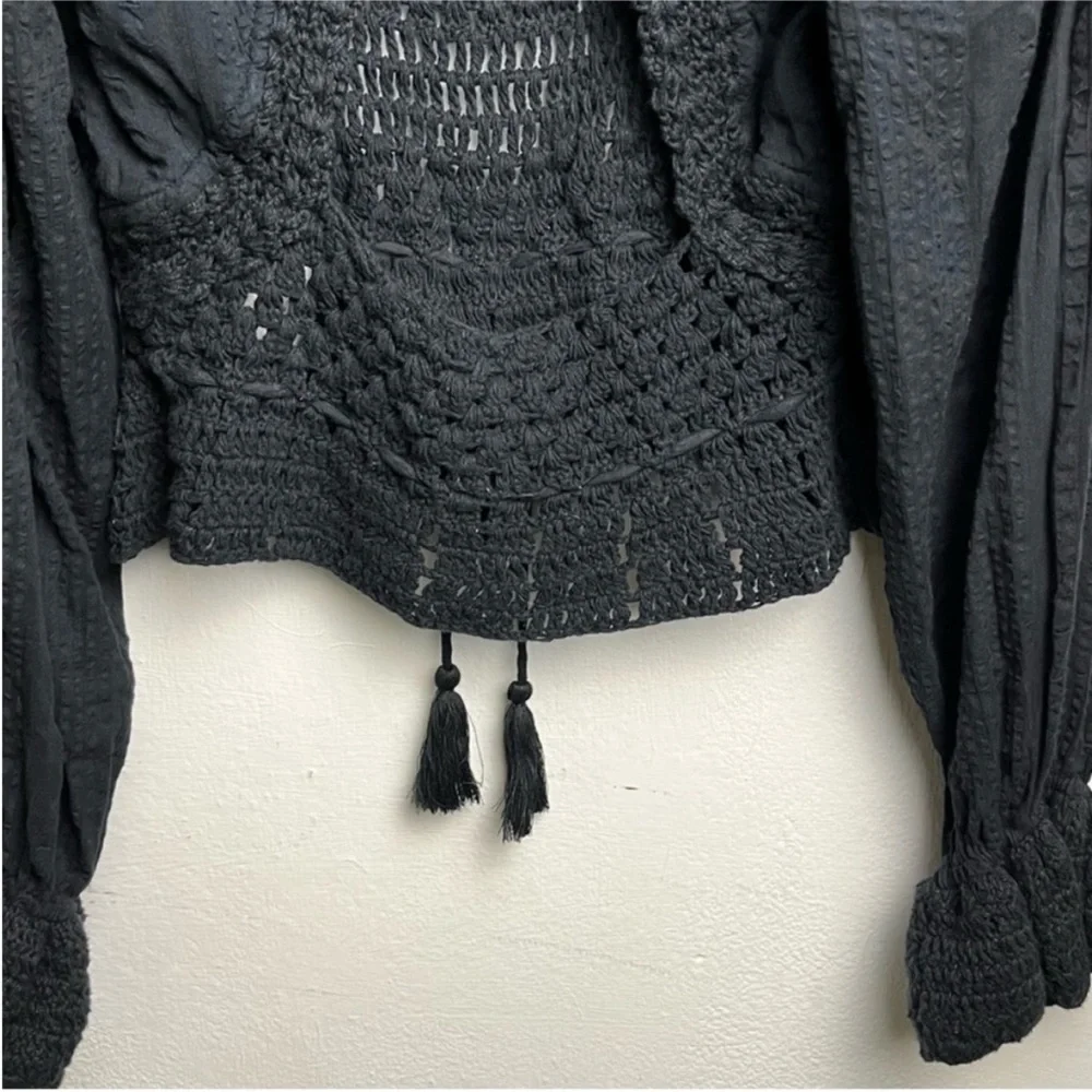 FREE PEOPLE Megan Crochet Top